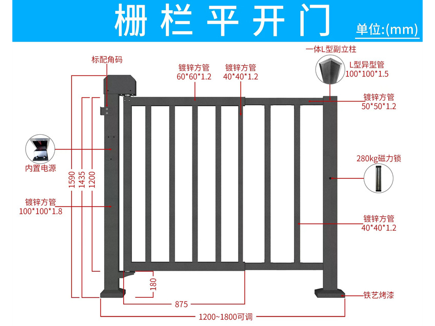 人行通道闸